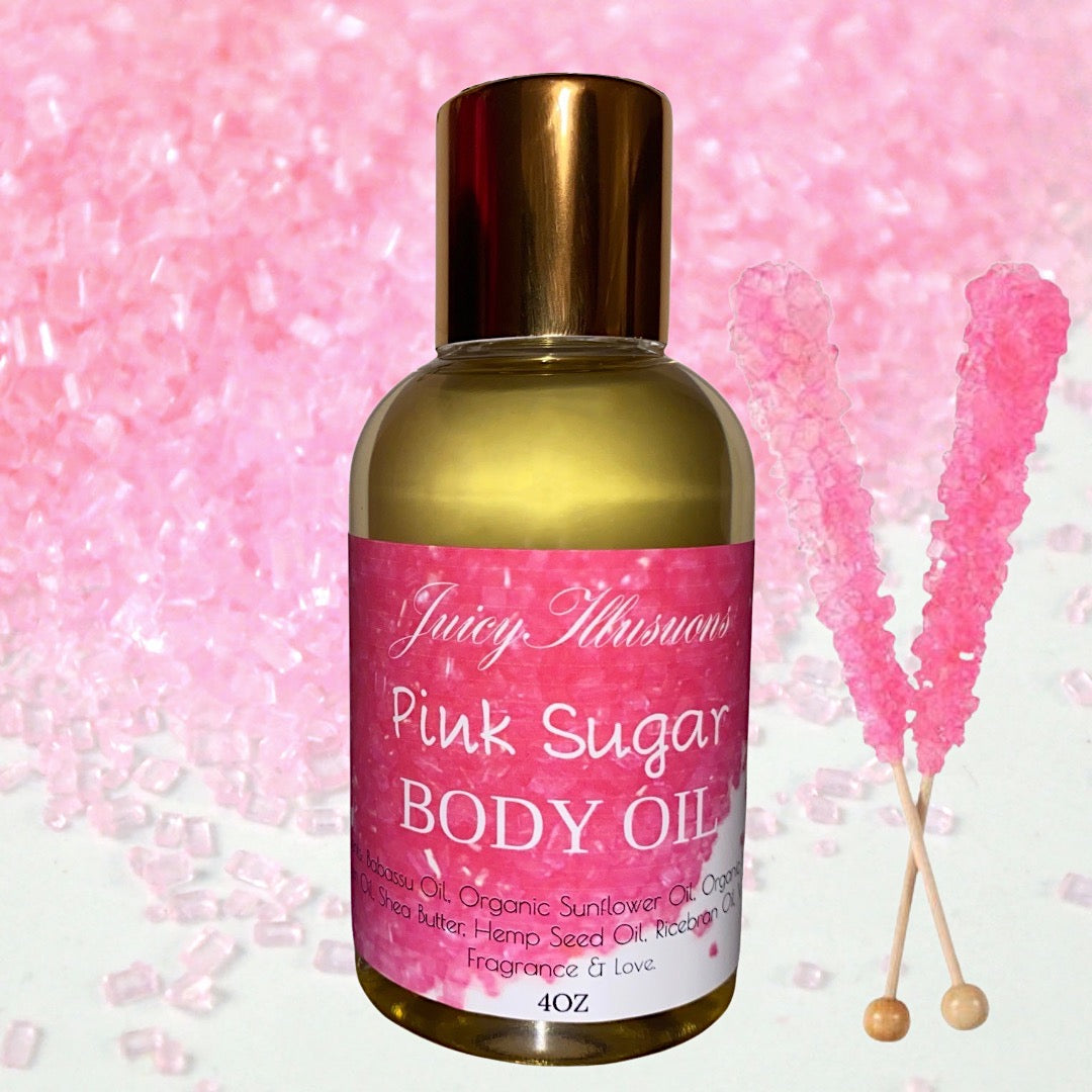 Pink Sugar Body Oil – Juicy Illusions