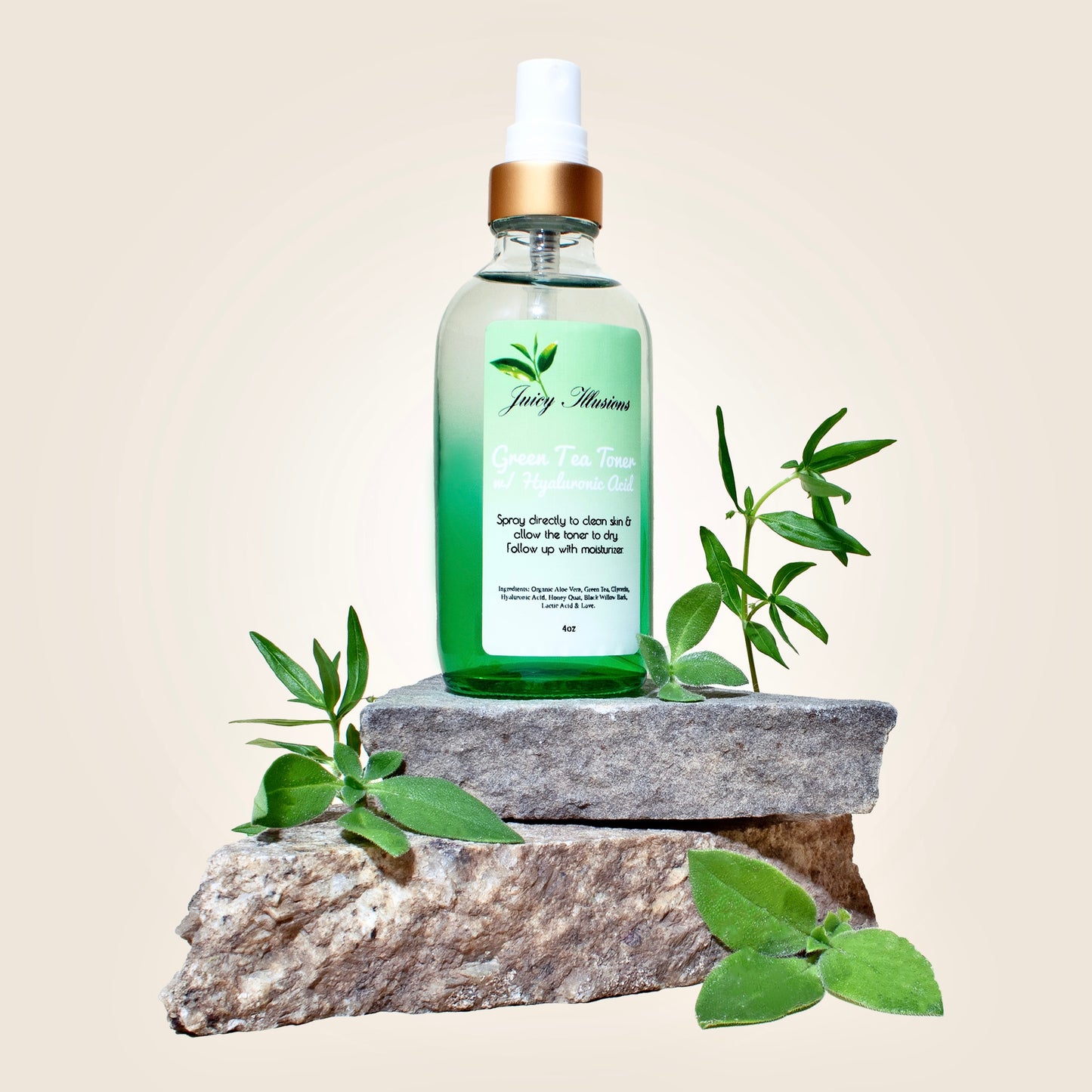 Green Tea Toner w/ Hyaluronic Acid