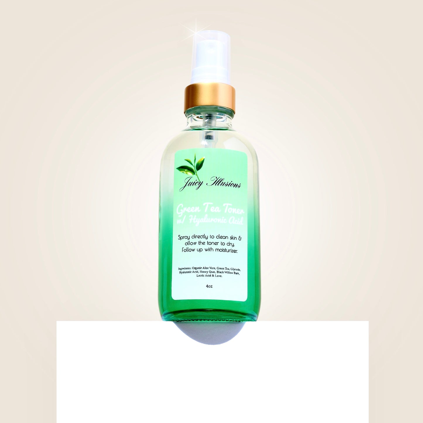 Green Tea Toner w/ Hyaluronic Acid